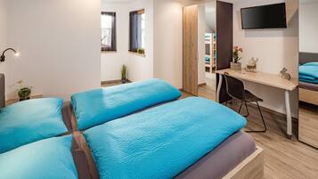 2 quartos, Wi-Fi, roupa de cama, acesso para cadeiras de rodas