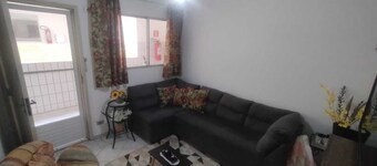 Apartment in Vila Caiçara, Praia Grande, 1 bedroom with garage. Great location.