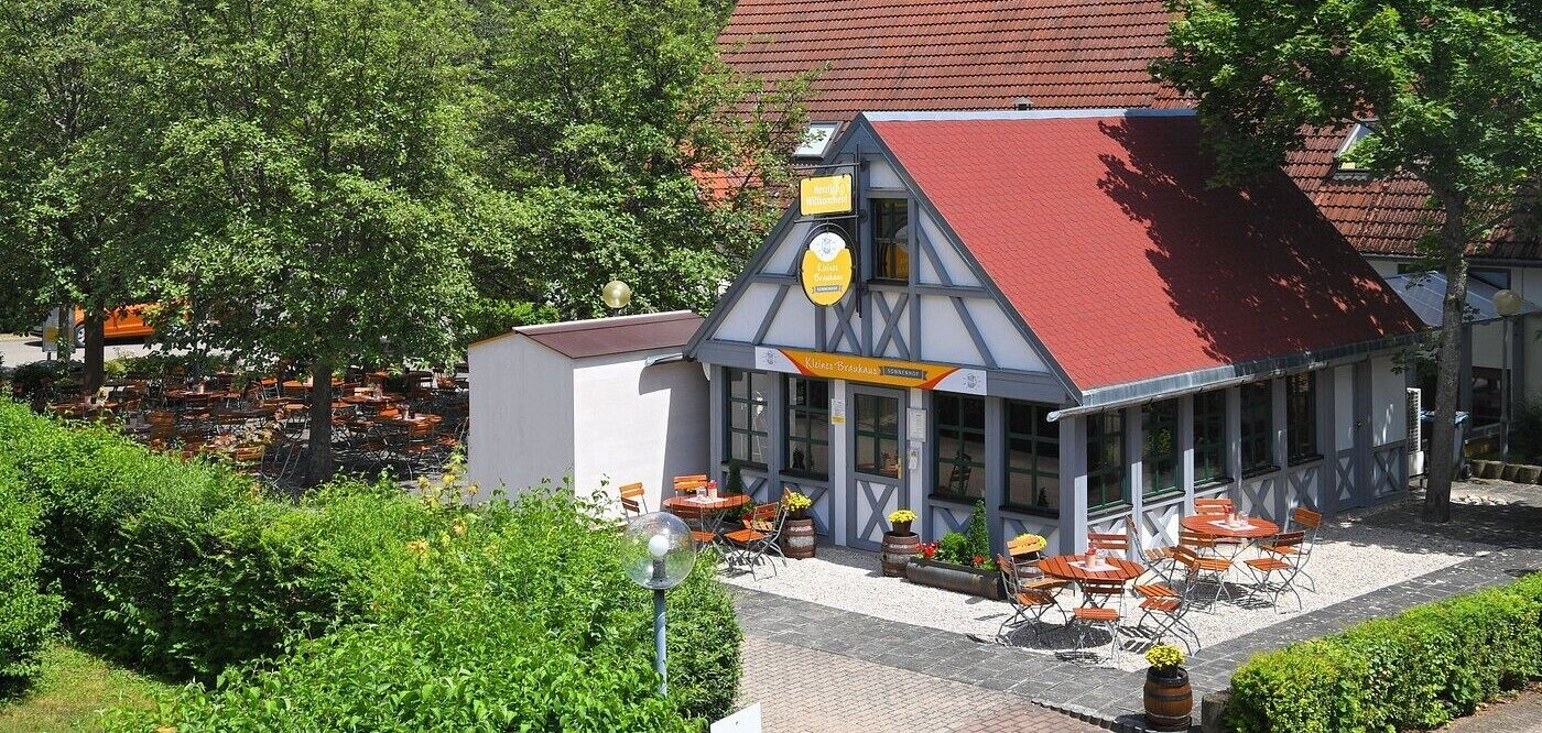 Fassade der Unterkunft