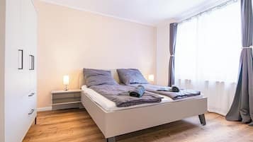 Basic-Apartment | Bügeleisen/Bügelbrett, kostenloses WLAN