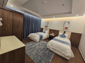 豪華公寓 | 客房內保險箱、熨斗/熨衣板、免費無線上網