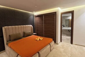 1 bedroom, WiFi - Elegant 1 bedroom apartment in Marrakech - Comfort, quiet & free parking (Marrakech)