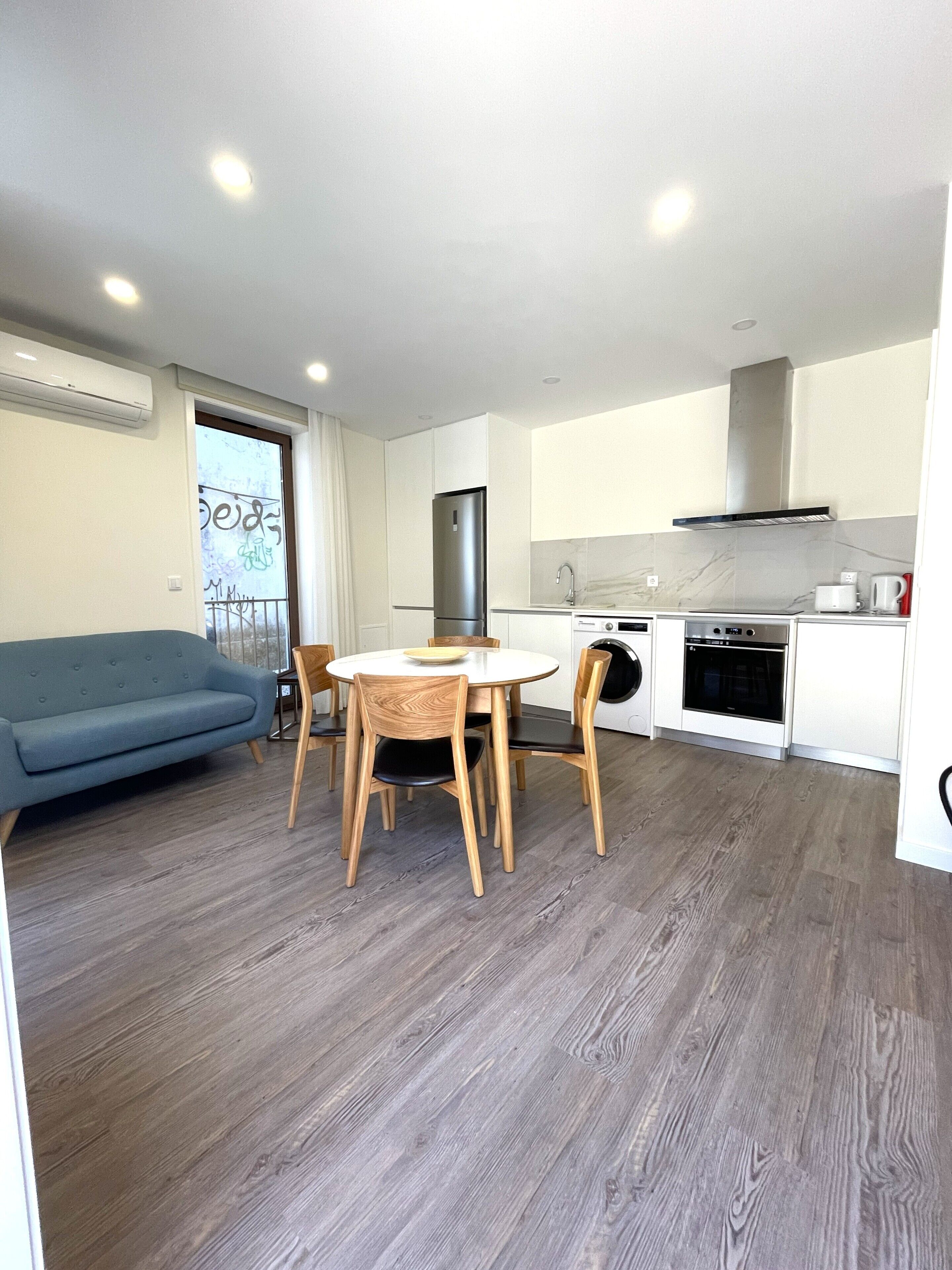 Apartment, City View | Private kitchen