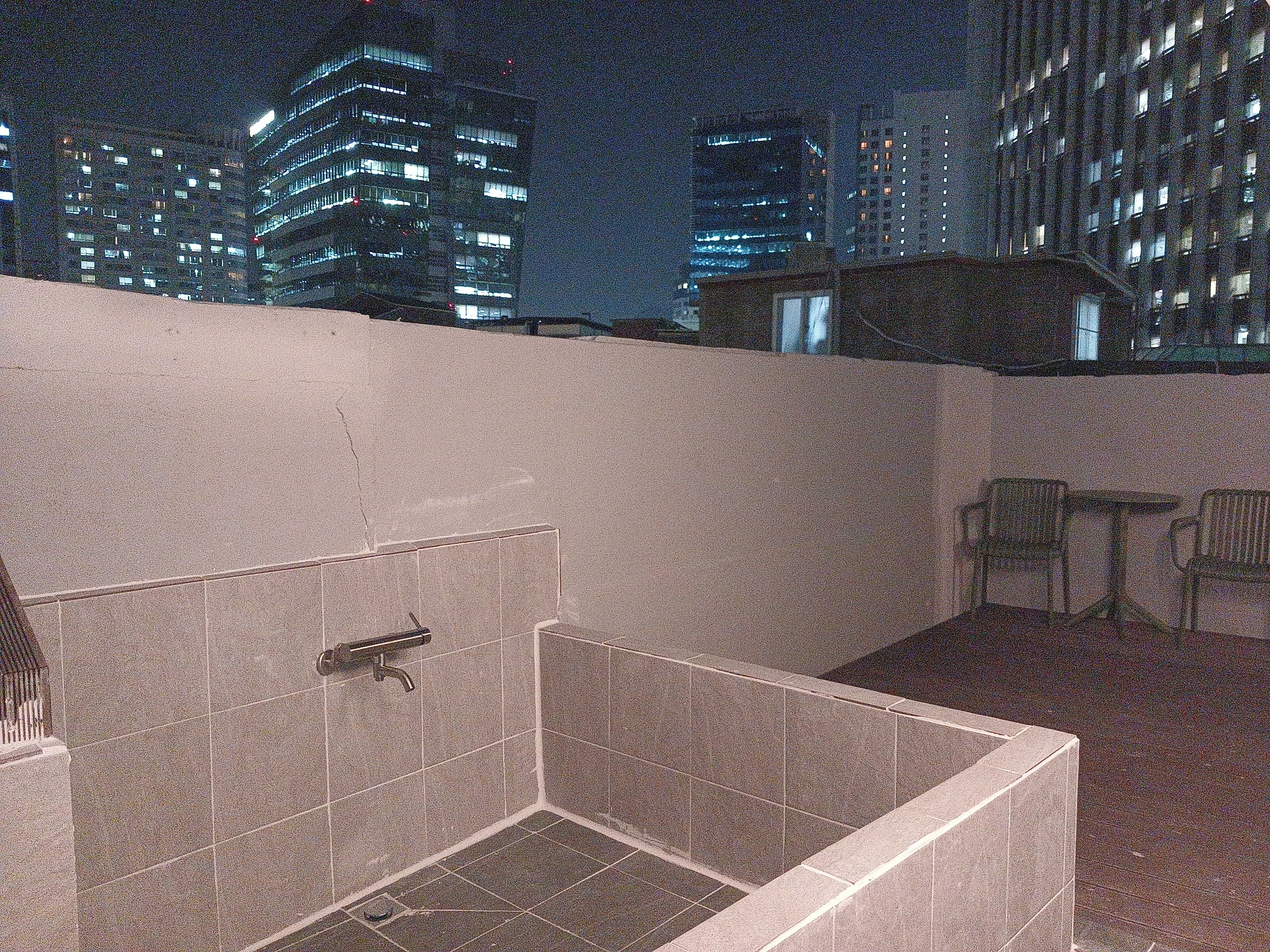 Terraza en la azotea