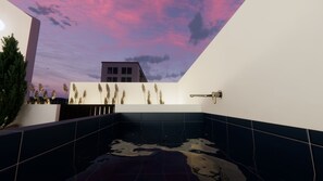 Rooftop pool - HOTEL SODA STAY  (Seoul)