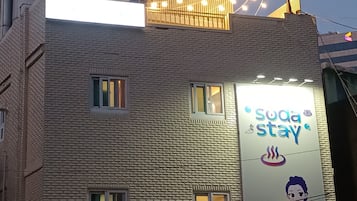 Fassade der Unterkunft