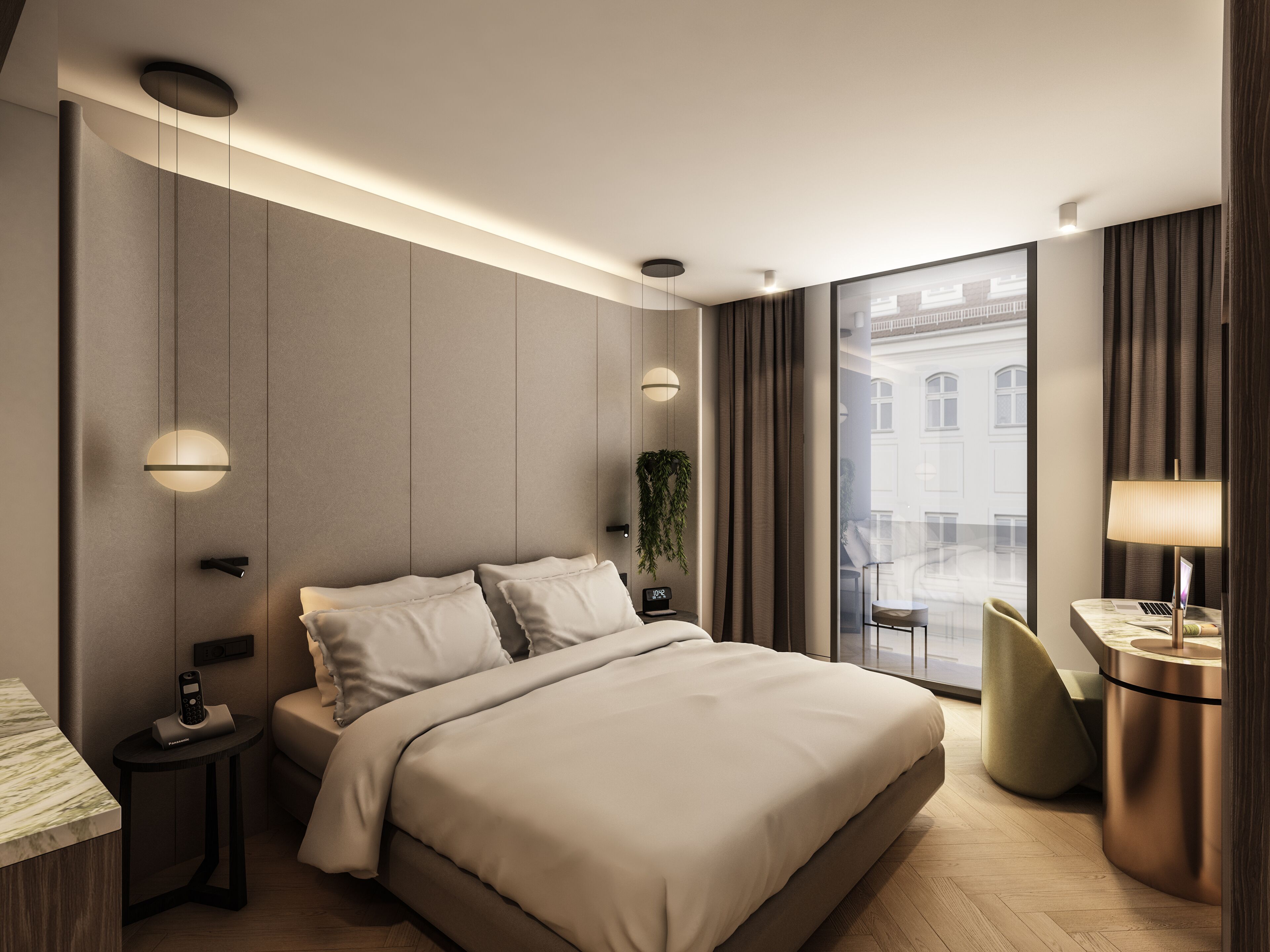 Standard Double Room | Egyptian cotton sheets, premium bedding, minibar, in-room safe