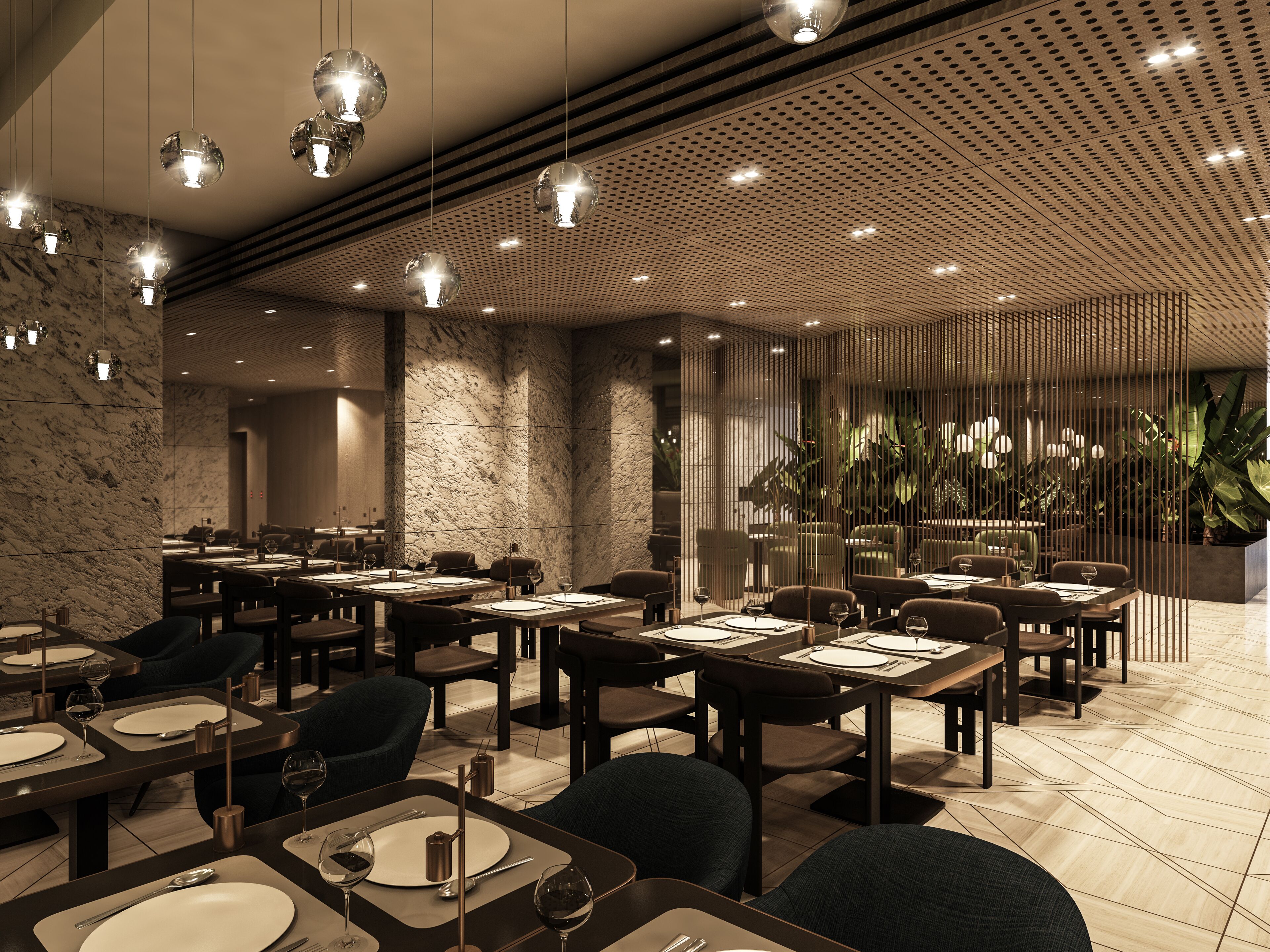 Breakfast area