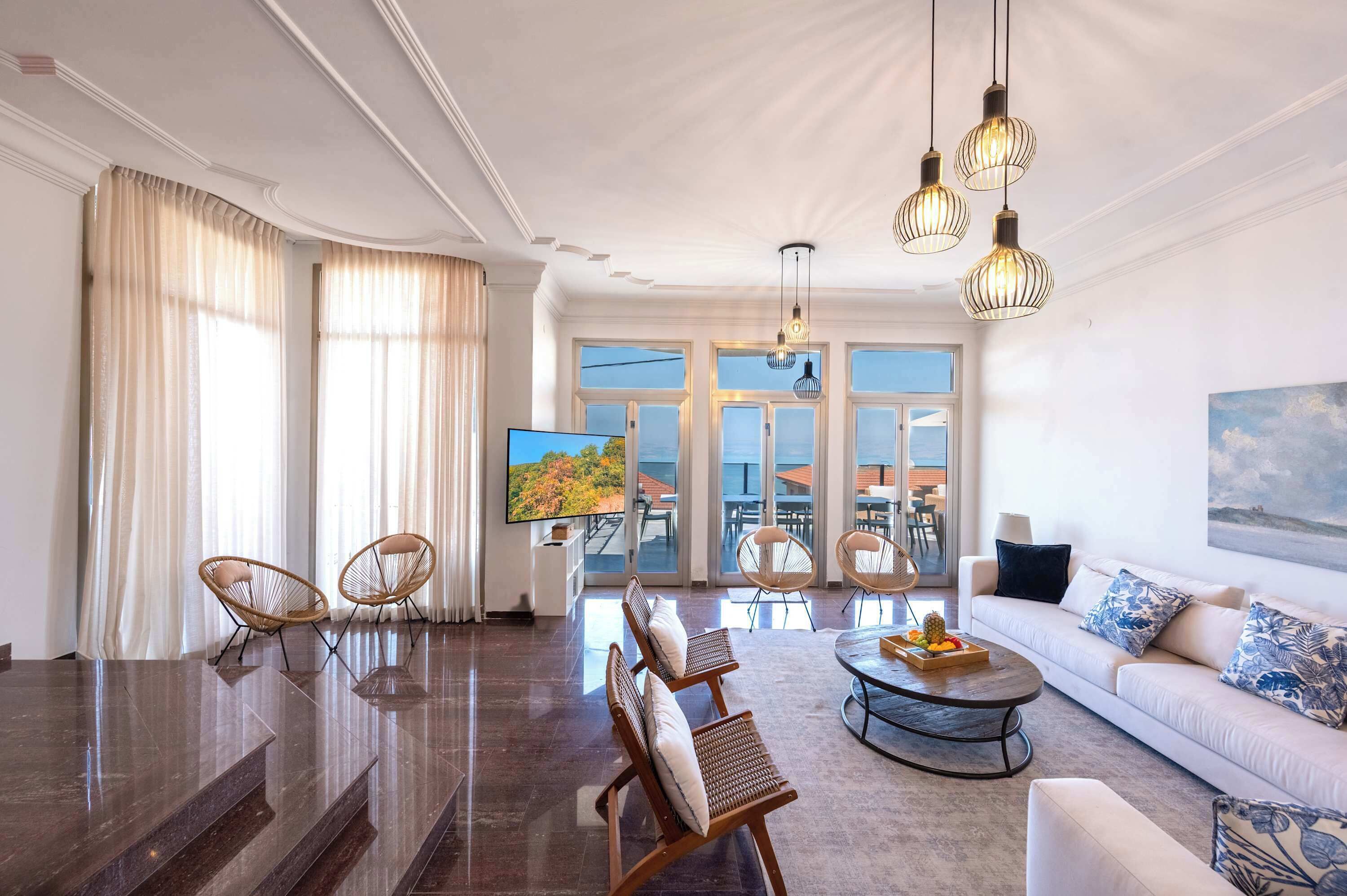 Smart TV, video games, table tennis, books