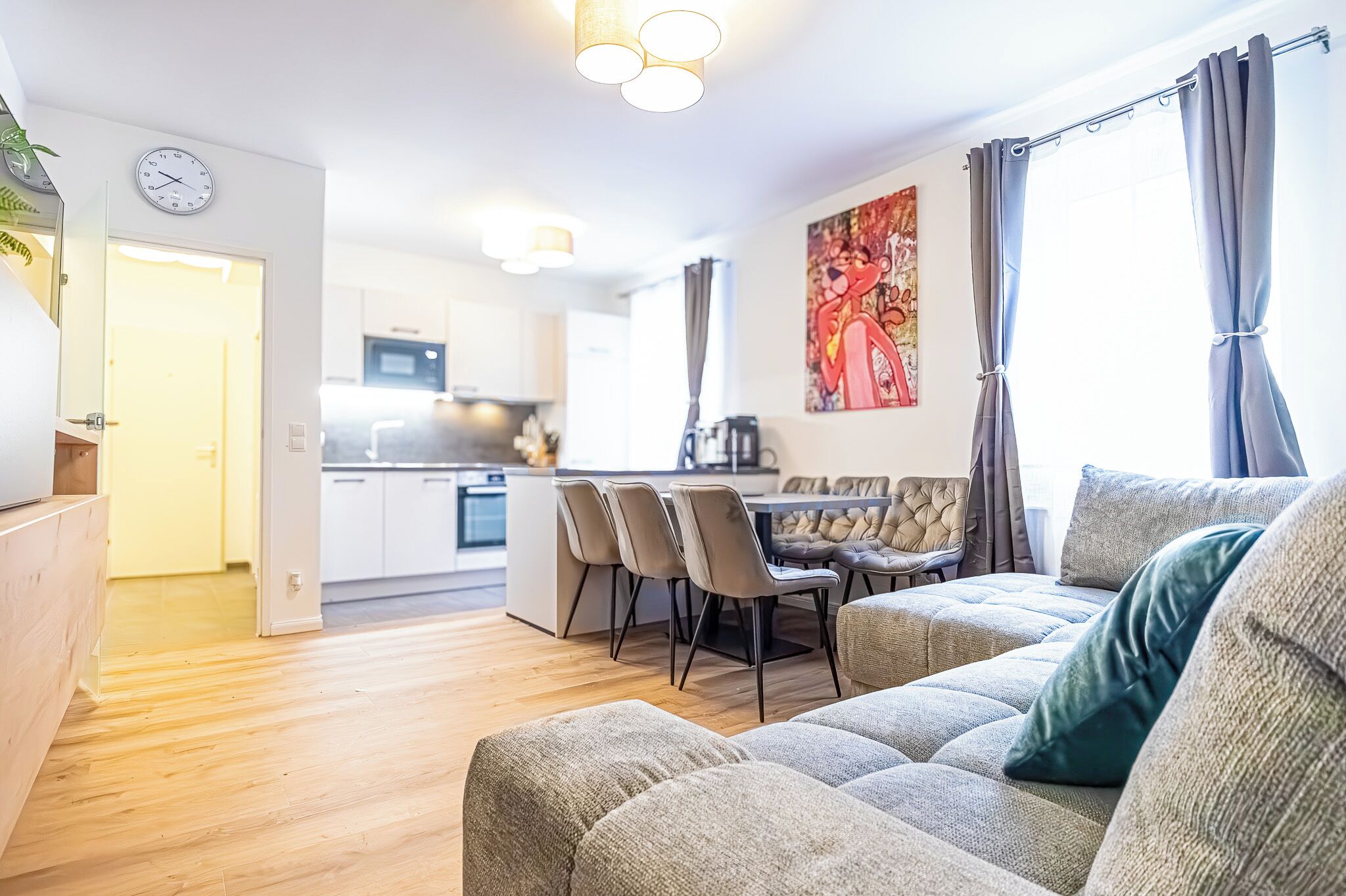 Eenvoudig appartement | Woonkamer