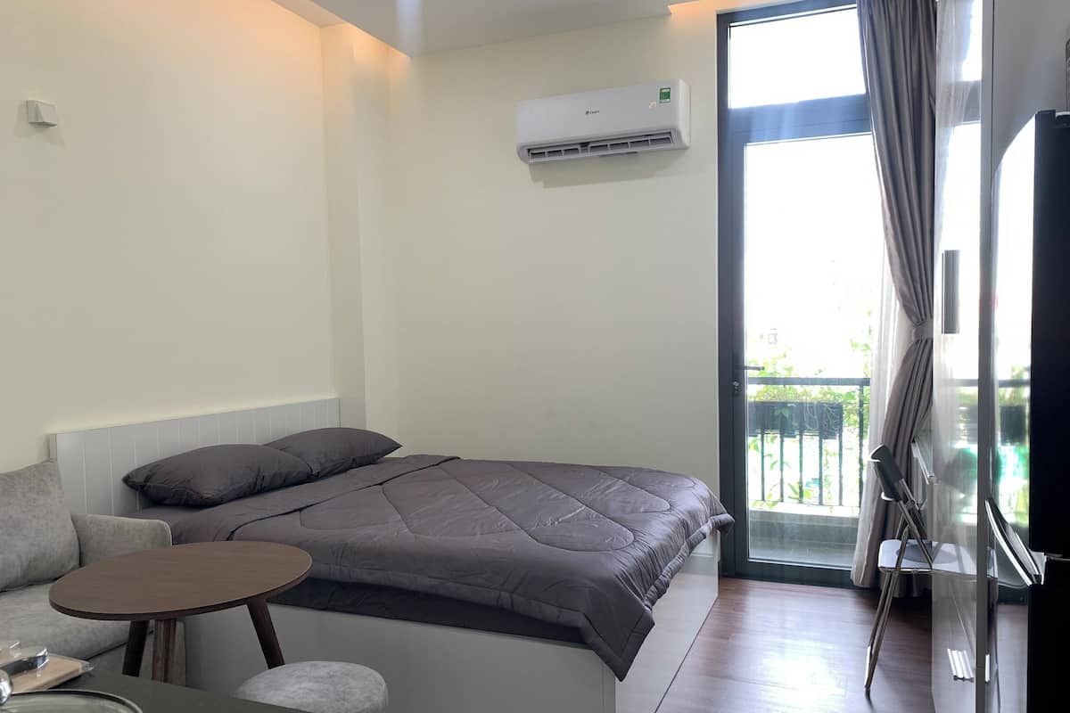 Deluxe dubbelrum - utsikt mot staden | Exteriör