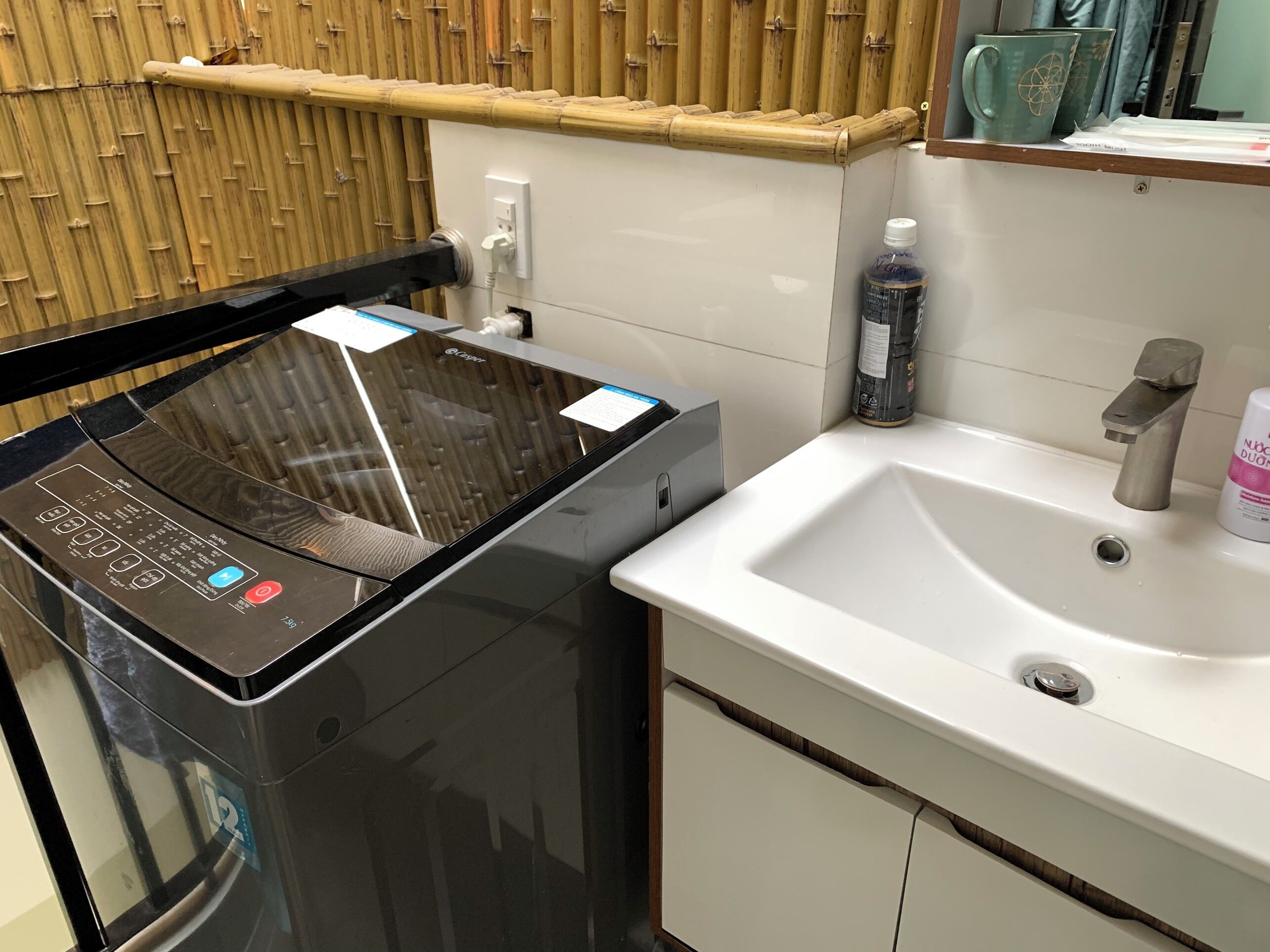 家庭房 | 浴室 | 吹风机、拖鞋、毛巾、肥皂