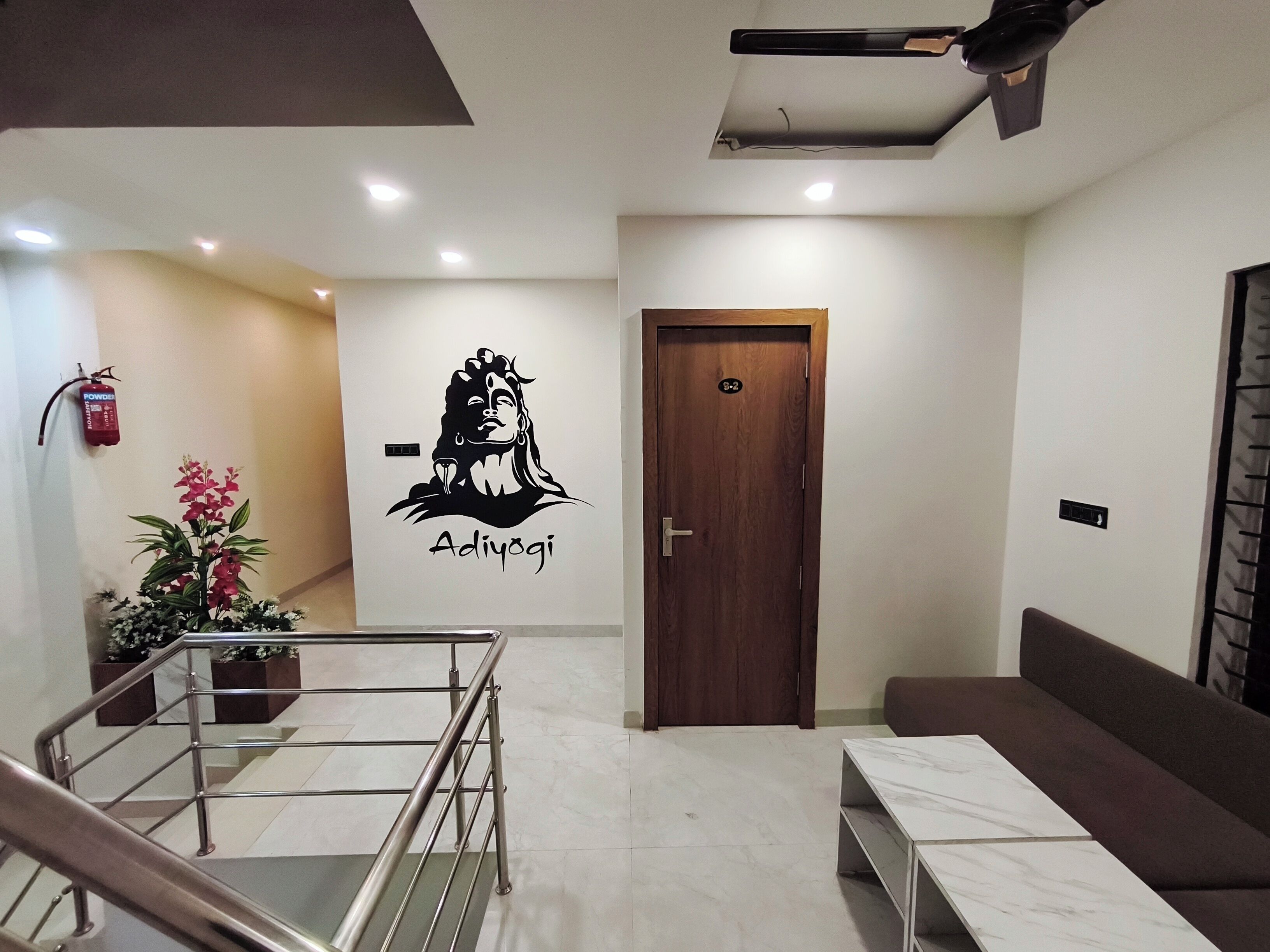 Zona de estar del vestíbulo