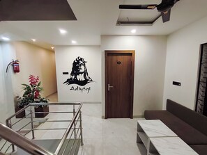 Zona de estar del vestíbulo