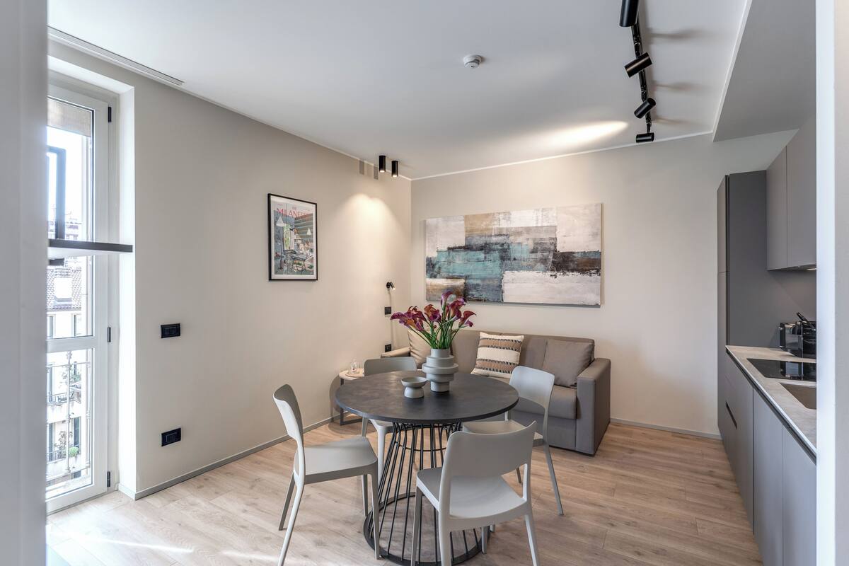 Apartment, 1 Schlafzimmer | Wohnbereich | 32-Zoll-Smart-TV mit Kabelempfang