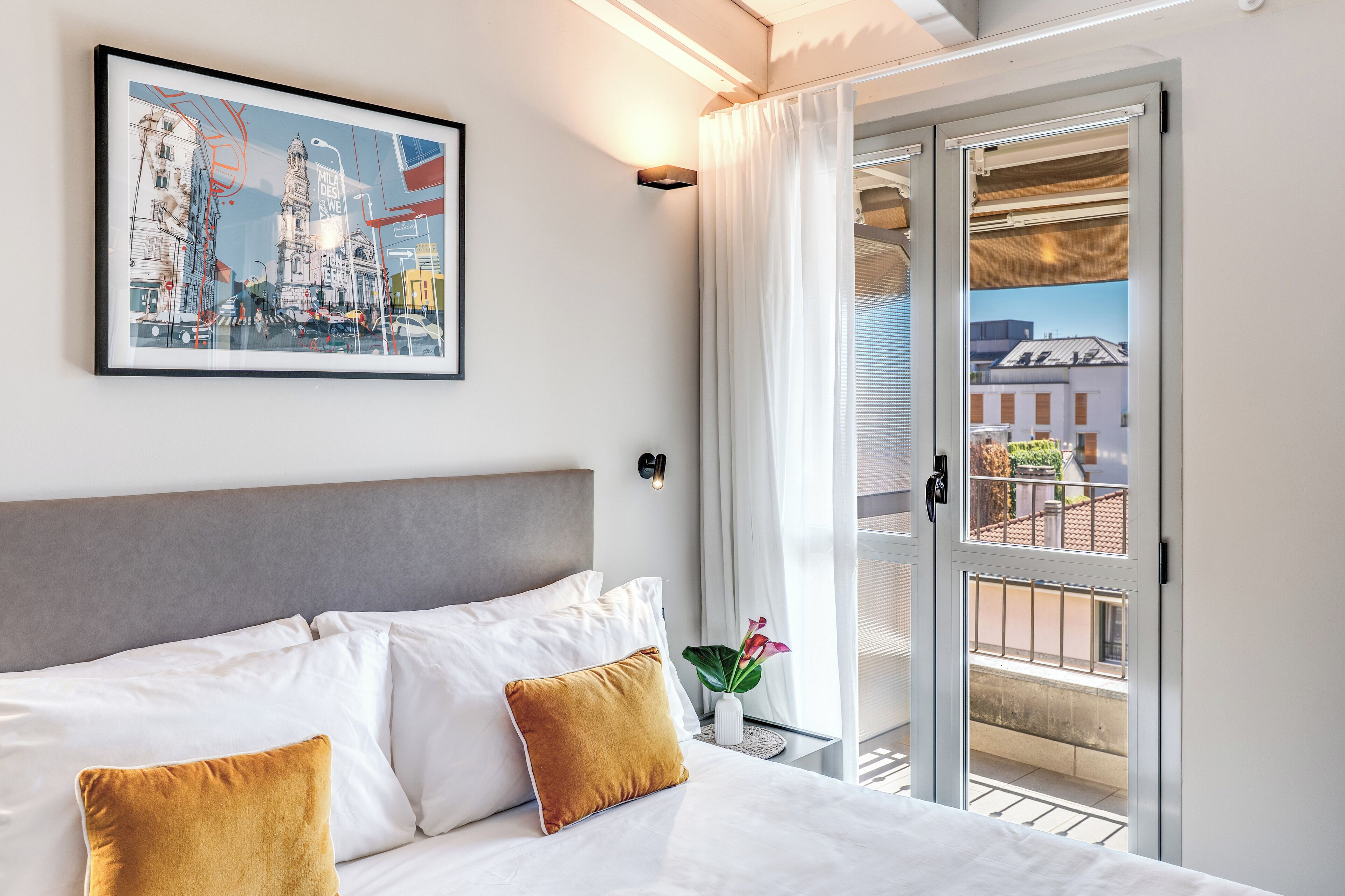 Apartemen | 1 kamar tidur, ruang kerja ramah laptop, dan setrika/meja setrika