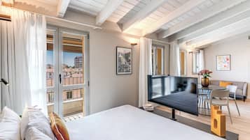 Apartment | 1 bedroom, laptop workspace, iron/ironing board, bed sheets