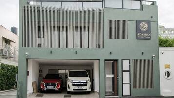 Facciata della struttura