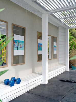 Property grounds - GSUI 2BR Mild winter escape in Bodrum garden view furnished apartment. (Bitez)