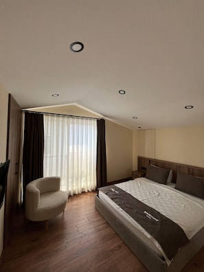 Desk, laptop workspace, iron/ironing board, free WiFi - Mansory hotel (Bursa)