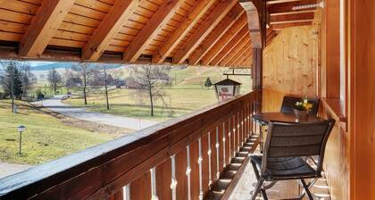 Gästehaus 'Oberes Wirtshaus' mit Bergblick, privater Terrasse und WLAN