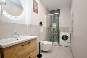 Bathroom - Łagiewniki Apartments Free Parking (Kraków)