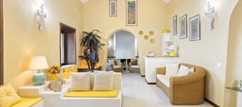 Overlooking the incredible beauty of the San Giovanni di Sinis coast, Villa Maestrale is an exclusive residence designed for those seeking privacy, comfort, and a breathtaking sea view.The spacious and bright villa comprises four bedrooms, one of which i
