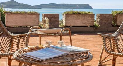 Overlooking the incredible beauty of the San Giovanni di Sinis coast, Villa Maestrale is an exclusive residence designed for those seeking privacy, comfort, and a breathtaking sea view.The spacious and bright villa comprises four bedrooms, one of which i