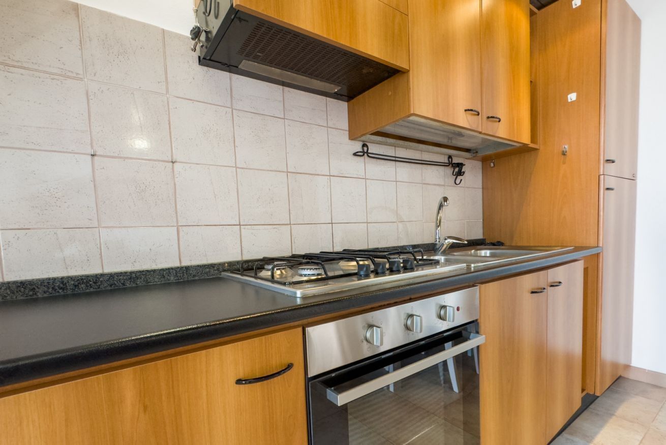 Fridge, microwave, oven, coffee grinder