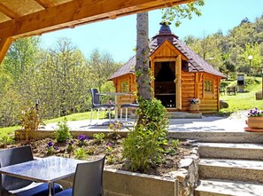 Outdoor dining - Mobile home for 6 with terrace in Fenouillet (Fenouillet)