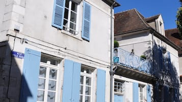 Overnatningsstedets facade