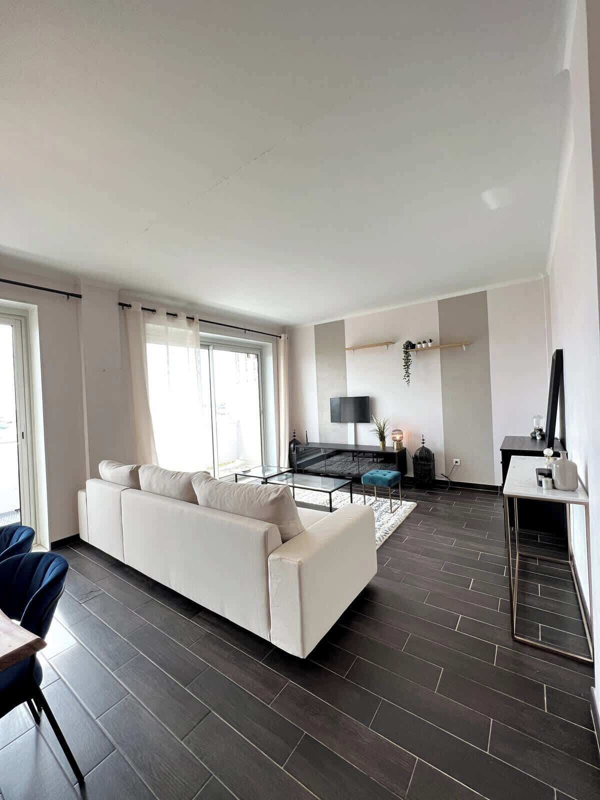 Televisie en een kantoor