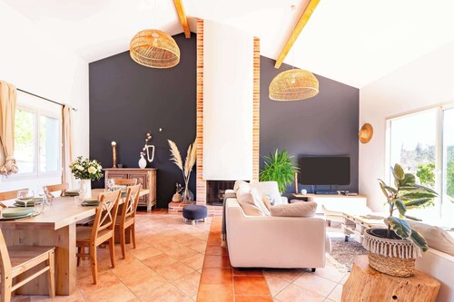 La Tendresse - 8p - Piscine - Jardin