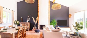 La Tendresse - 8p - Piscine - Jardin