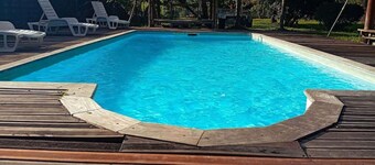 La Villa des Palmiers Bleus - Piscine & Jardin