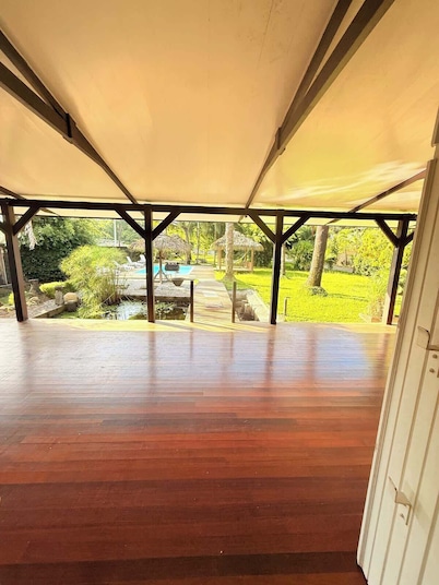 La Villa des Palmiers Bleus - Piscine & Jardin