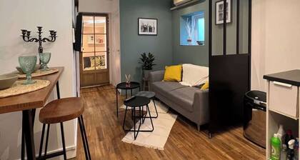 Le CĂąlin: 2p proche Gare SNCF & Centre Ville