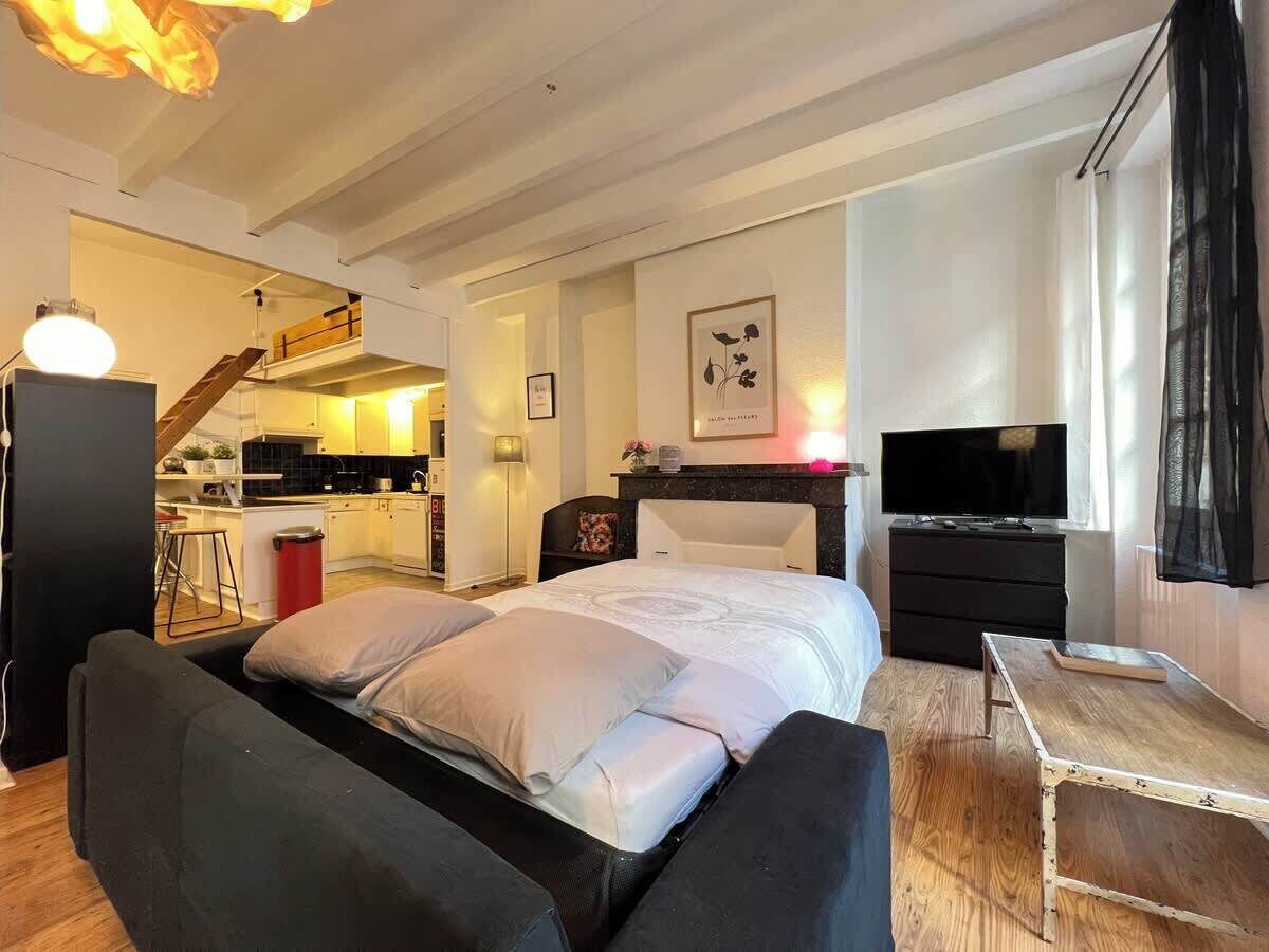 1 chambre, bureau, fer et planche à repasser, Wi-Fi