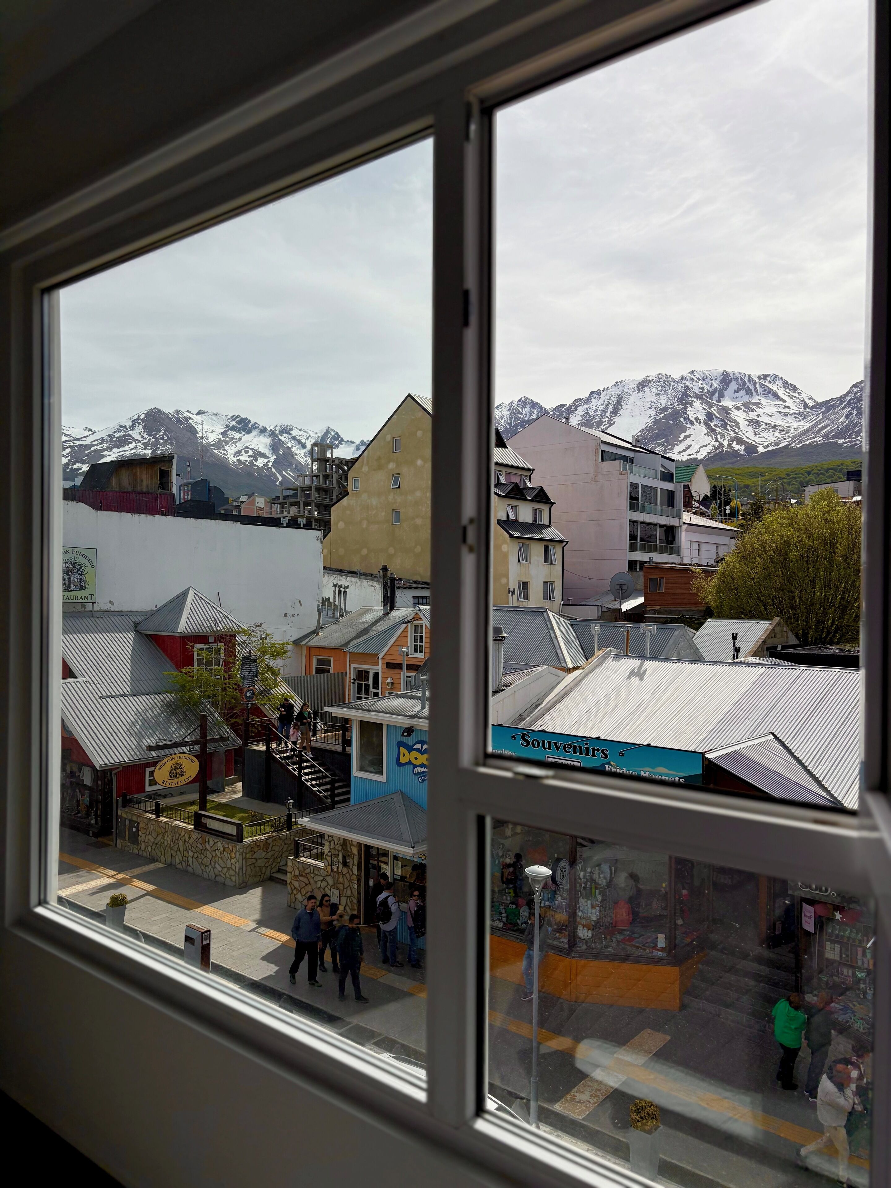 Vue sur les montagnes