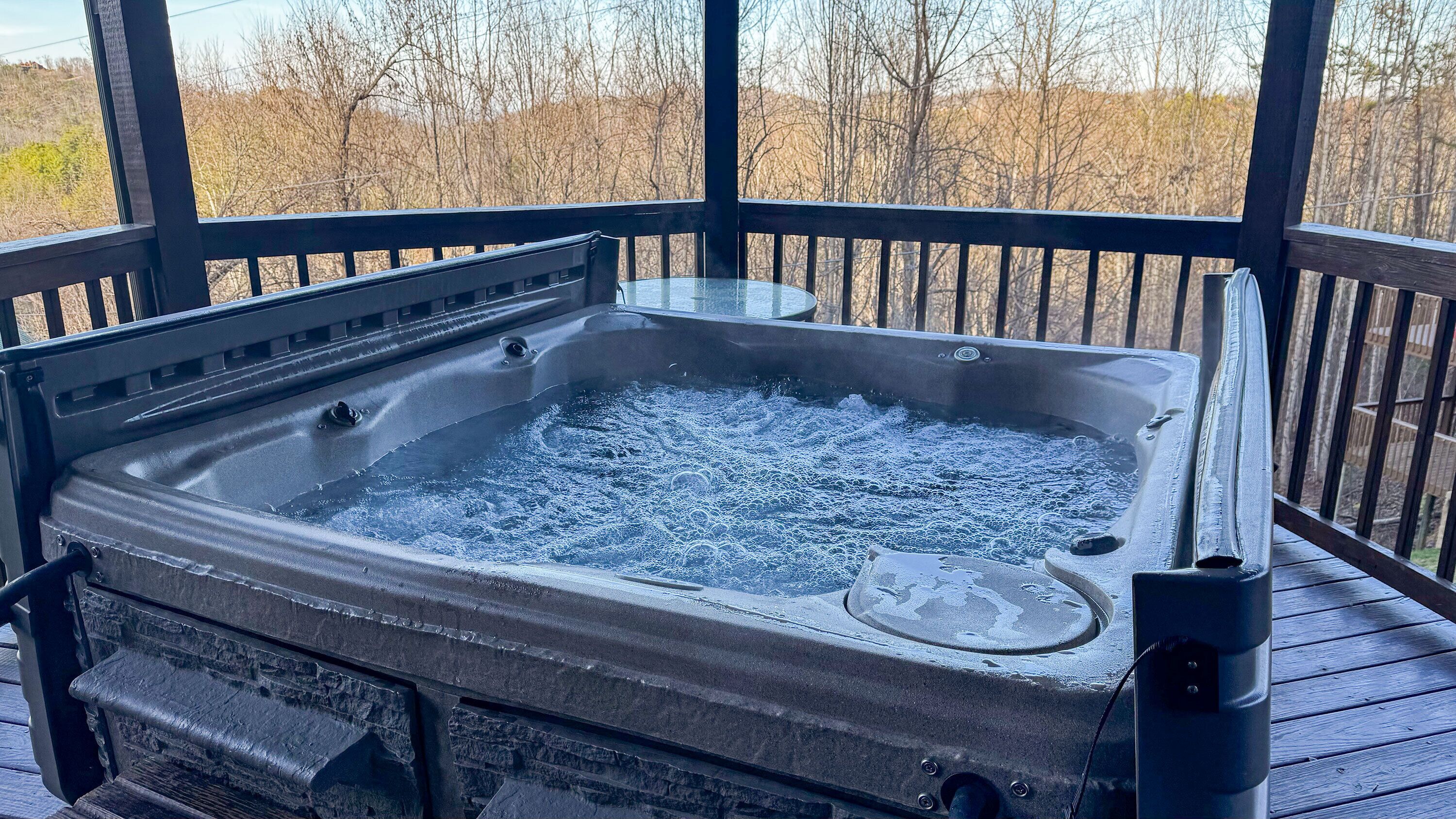 Bain à remous extérieur