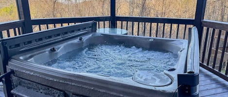 Bain à remous extérieur