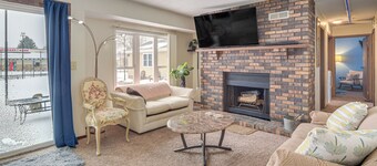 Walk to Crooked Lake Beach & Dtwn! Home w/ Patio