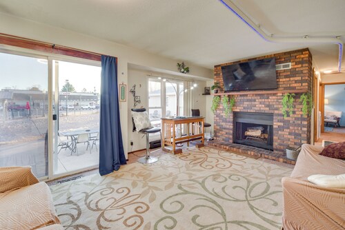 2 Blks to Snowmobile Trail: Home w/ Patio in Siren