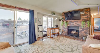 2 Blks to Snowmobile Trail: Home w/ Patio in Siren