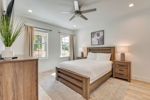 Interior - Walk to Pier: Modern PCB Getaway w/ Private Pool! (Panama City Beach)