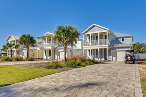 Interior - Walk to Pier: Modern PCB Getaway w/ Private Pool! (Panama City Beach)