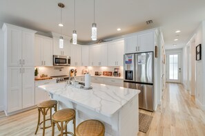Interior - Walk to Pier: Modern PCB Getaway w/ Private Pool! (Panama City Beach)