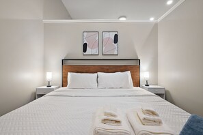 1 makuuhuone, silitysrauta/-lauta, Wi-Fi, vuodevaatteet