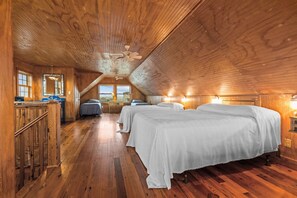 5 chambres, accès au Wi-Fi (inclus), literie fournie