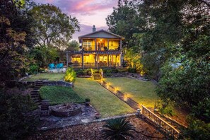 Exterior - Waterfront | Dock & Patio | Firepit | PingPong! (New Braunfels)